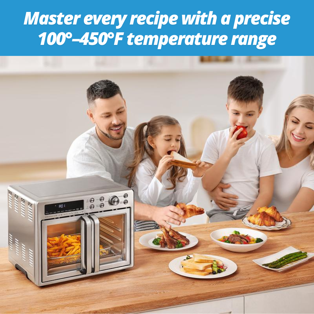 Stainless Steel Air Fryer Toaster Oven Combo™