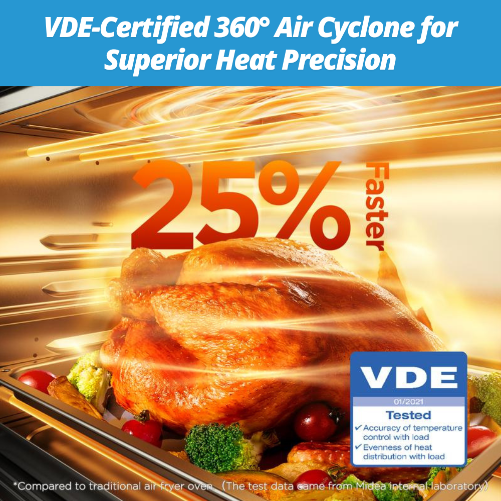 Stainless Steel Air Fryer Toaster Oven Combo™