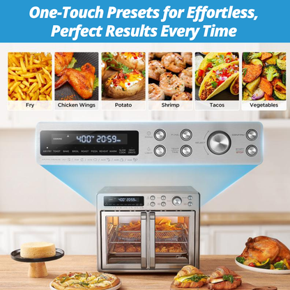 Stainless Steel Air Fryer Toaster Oven Combo™